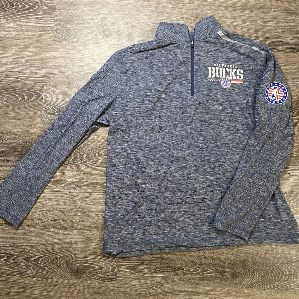 Milwaukee Bucks Fanatics Hooded‎ Pullover Hoops For Troops Patriotic